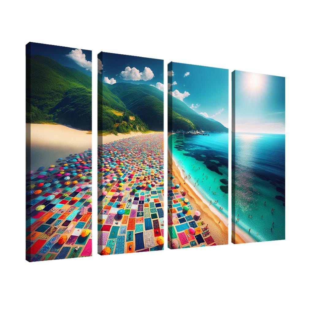 Emerald Isle A Slice Of Paradise Custom Paintings Frame