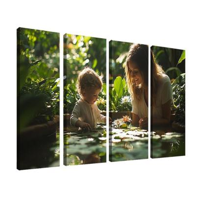 Reflections Of Love A Mothers Wisdom In Nature Canvas Paintings Frame