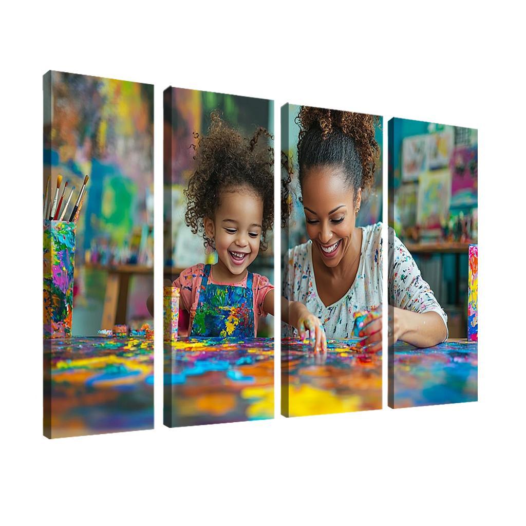 Canvas Of Memories Paintings Of Love Custom Paintings Frame