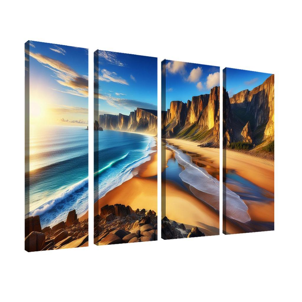 Majestic Waters A Coastal Retreat Custom Paintings Frame