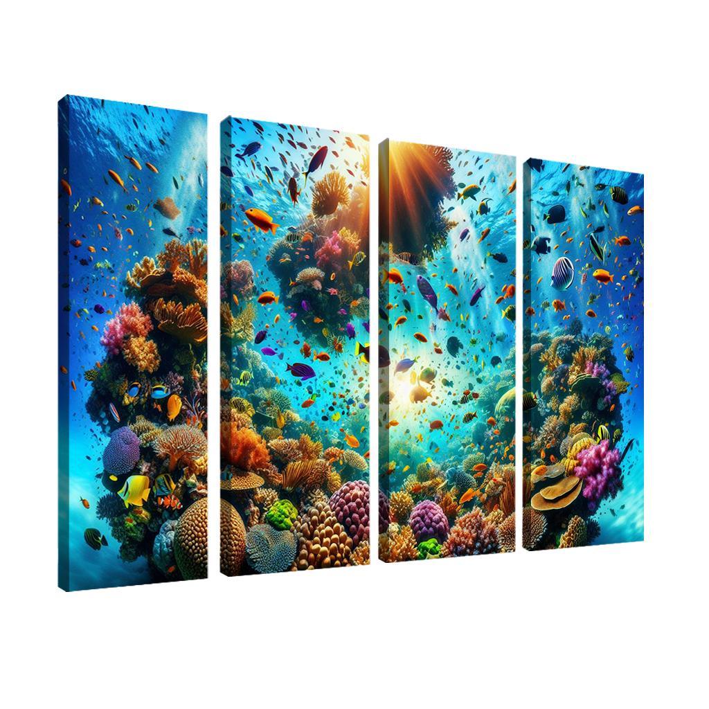 Marine Wonderland Snorkel And Dive Adventure Art Trends