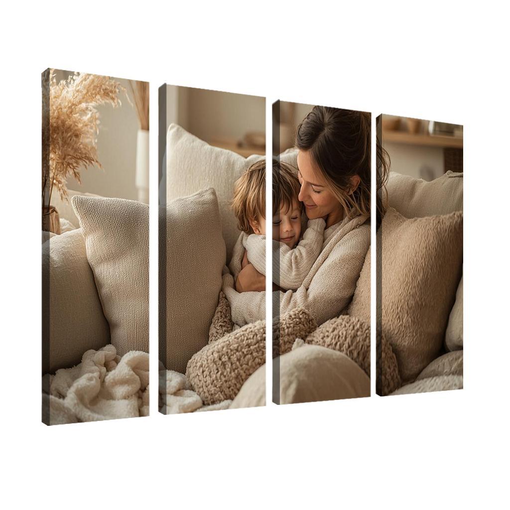 Cocoon Of Comfort A Mothers Safe Haven Custom Paintings Frame