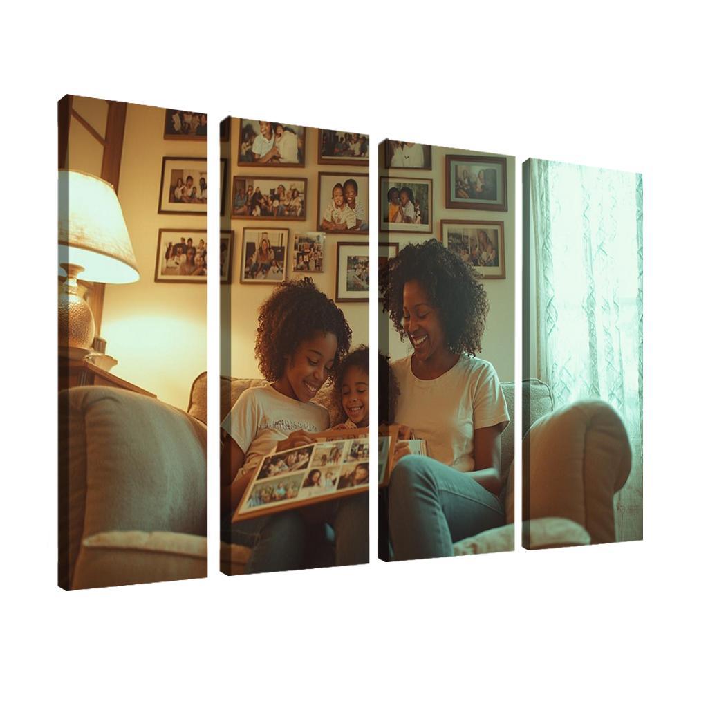 Reflections Of Love A Journey Through Time Custom Paintings Frame