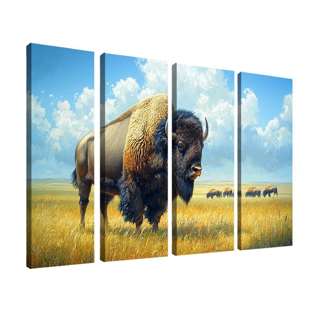 The Mighty Bison The American Icon Art Trends