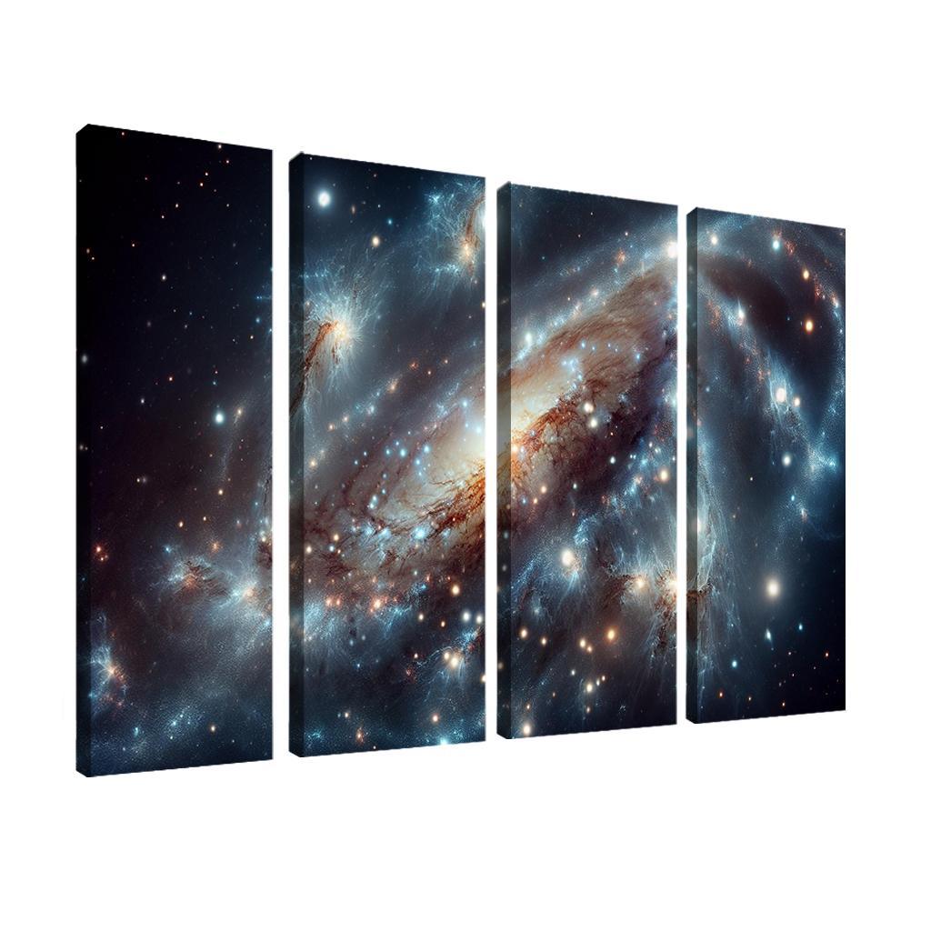 The Enigmatic Life Of Cosmic Dust Abstract Paintings Frame