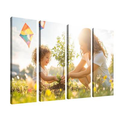 Chasing Dreams Together A Mother's Guidance Canvas Paintings Frame