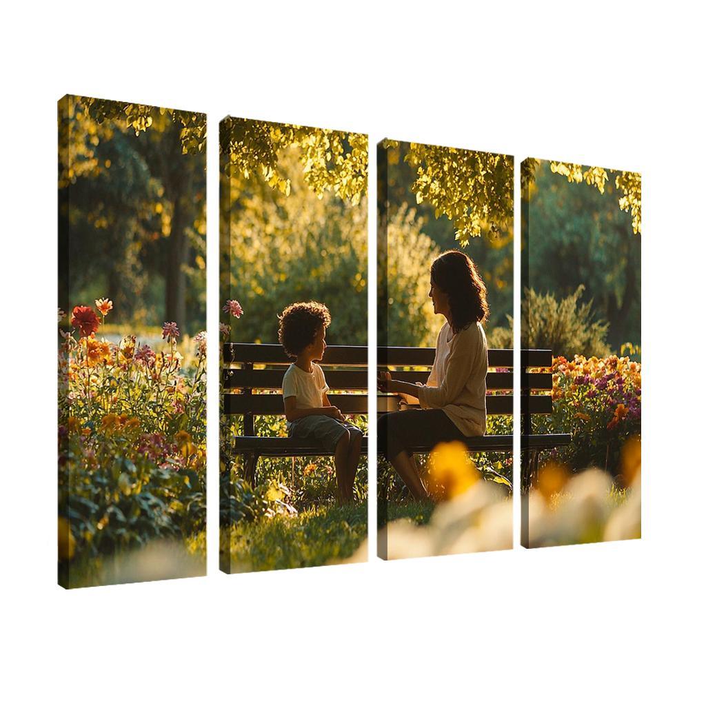 Wisdom Of The Ages A Mothers Guiding Light Custom Paintings Frame