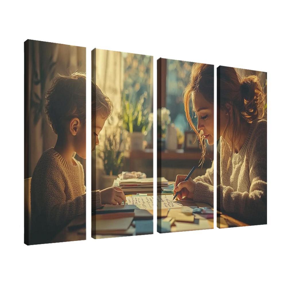 Love In Every Letter A Mothers Words Custom Paintings Frame