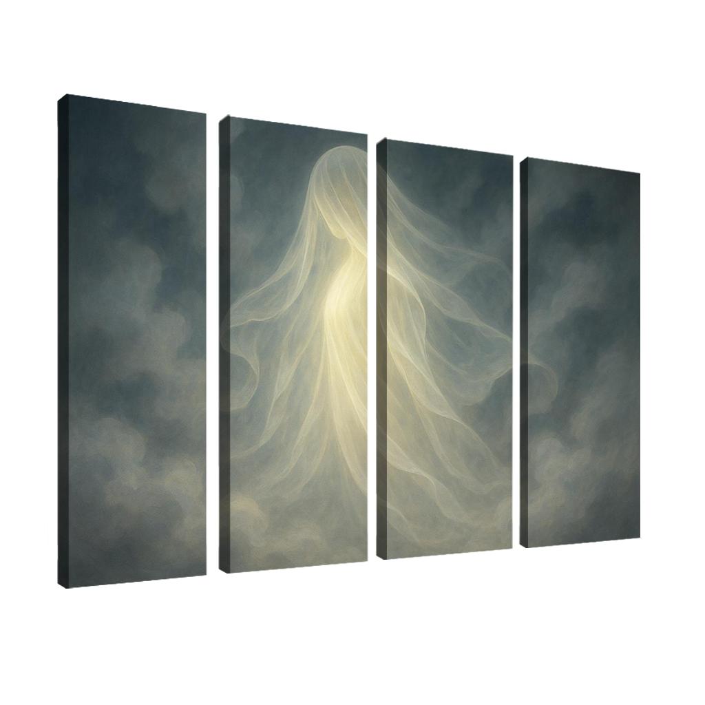 Luminous Veil Of Dreams Oil Paintings Frame