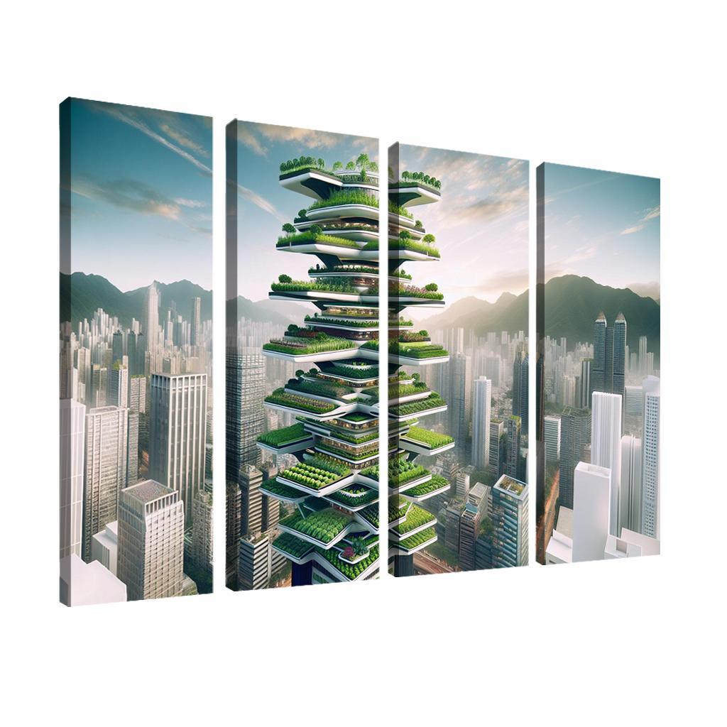 Vertical Farms As Architecture Custom Paintings Frame