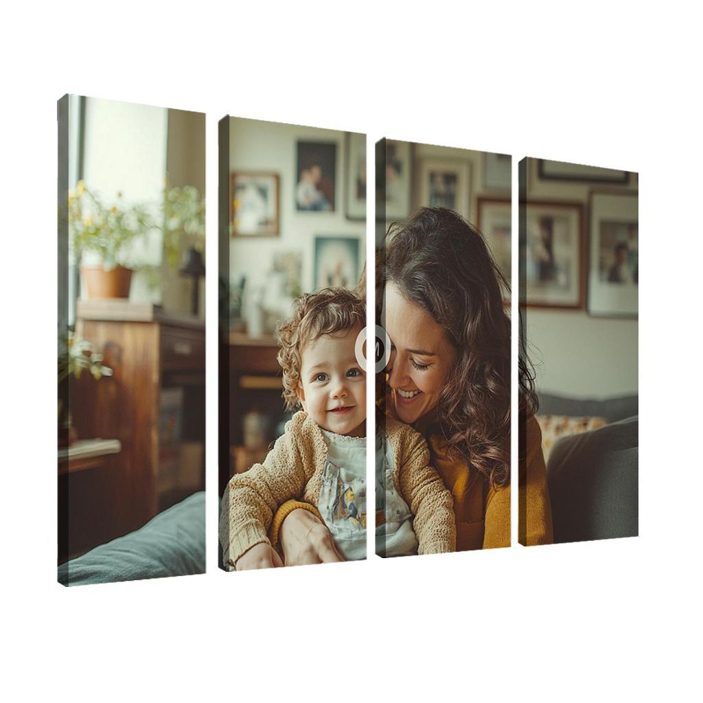 The Nurturers Embrace A Mothers Love Canvas Paintings Frame
