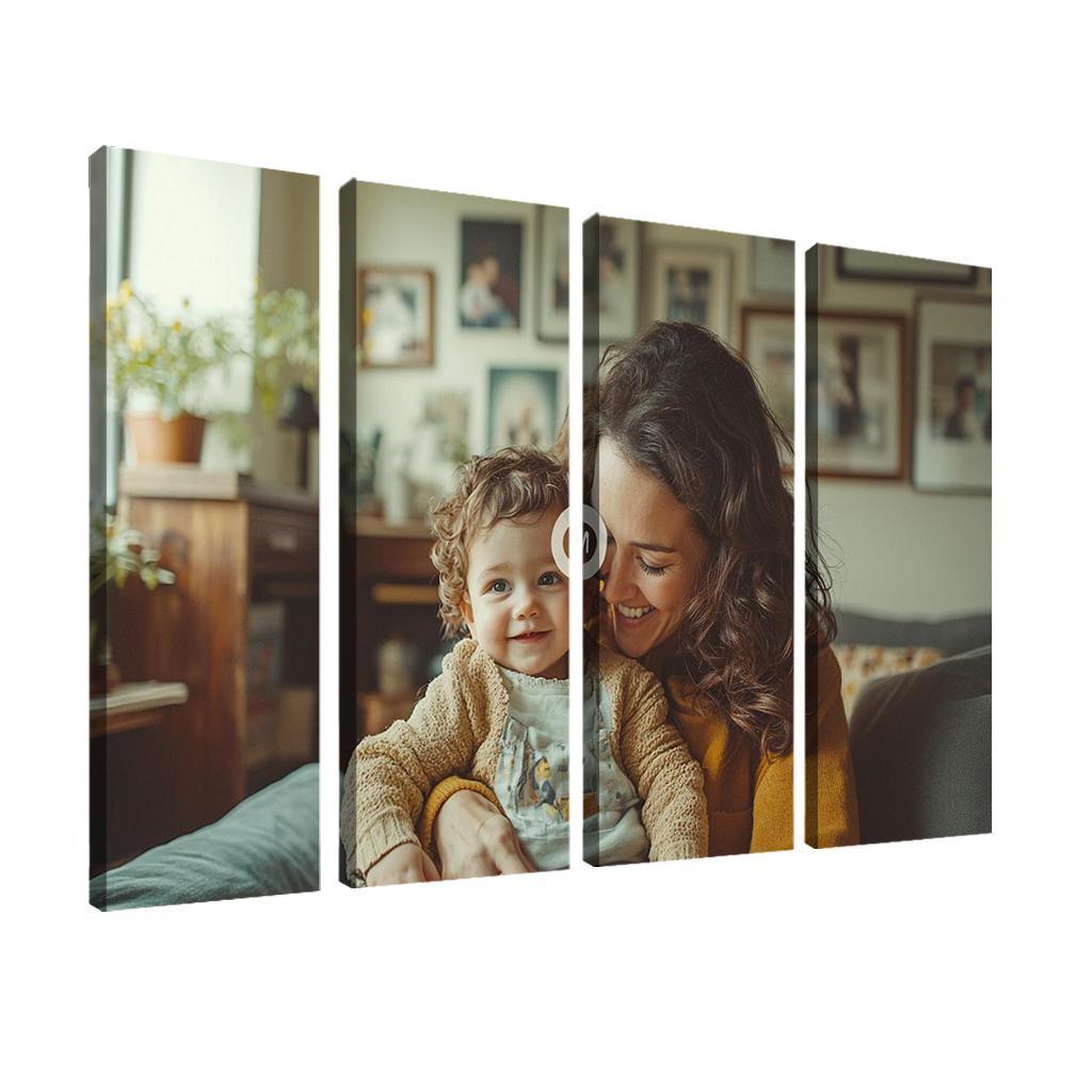 The Nurturers Embrace A Mothers Love Canvas Paintings Frame