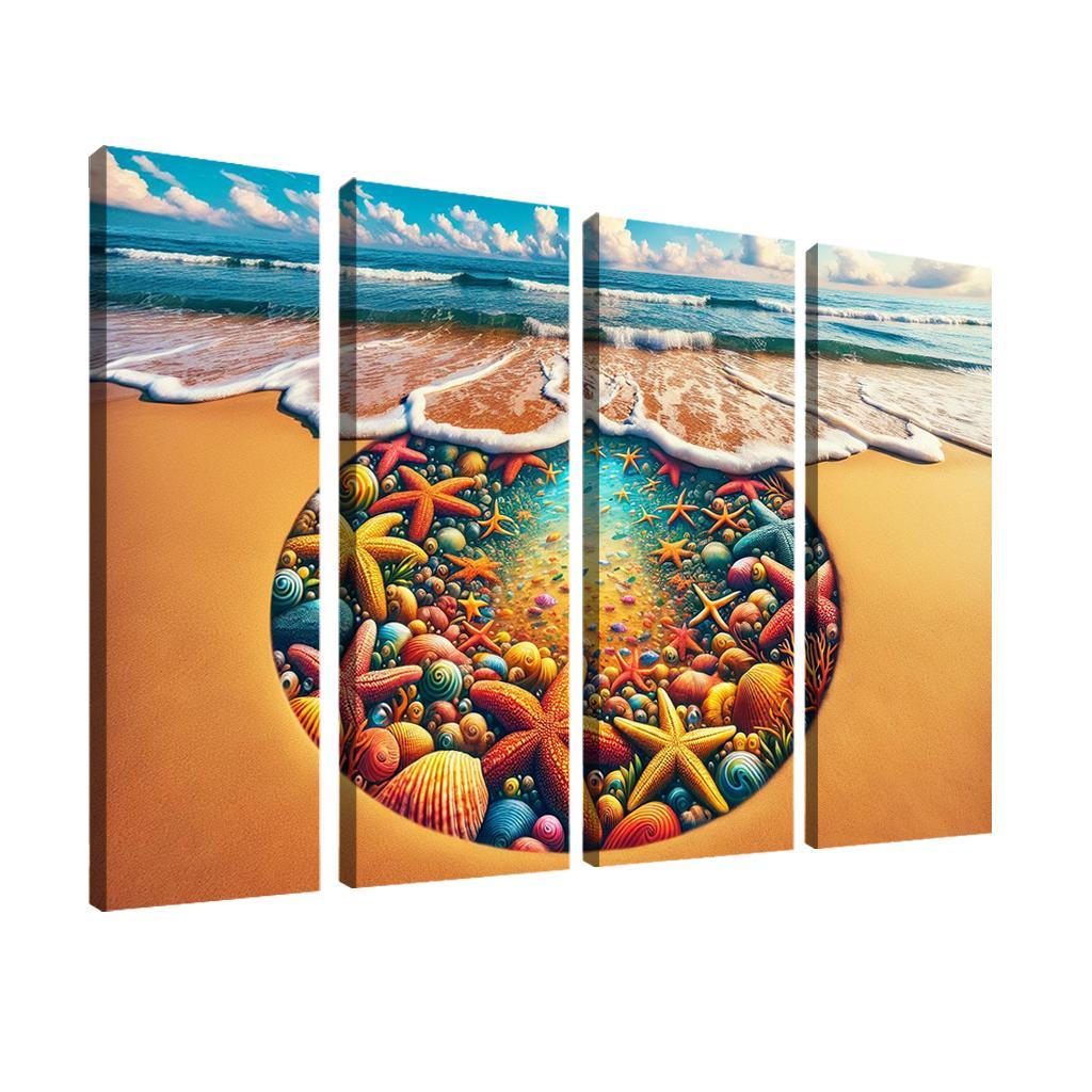 Starfish Bay Interactive Marine Exploration Oil Paintings Frame