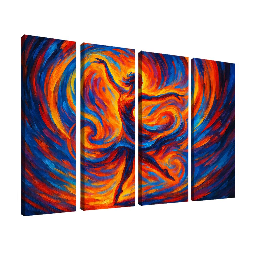 Dance Of The Boundless Spirit Premium Artwork Frames