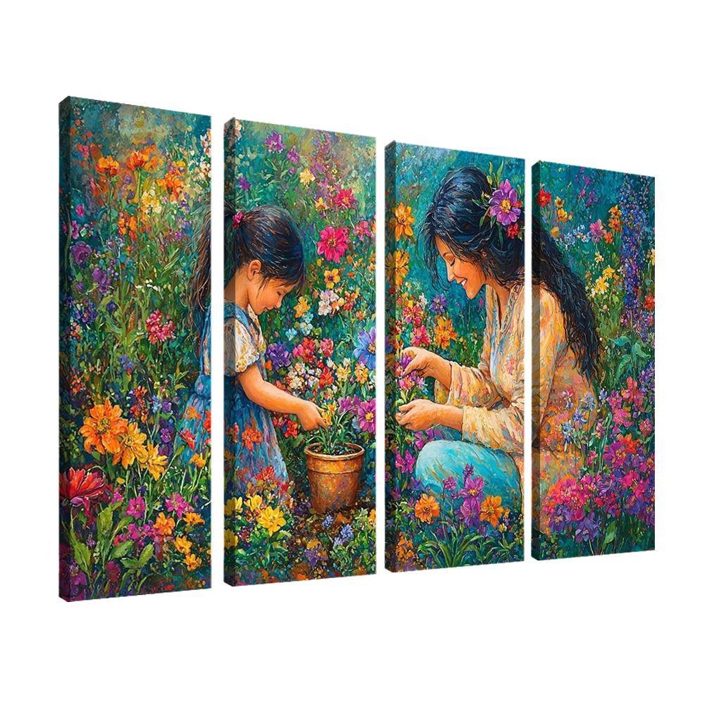The Garden Of Gratitude A Mothers Nurturing Hands One-piece Frames