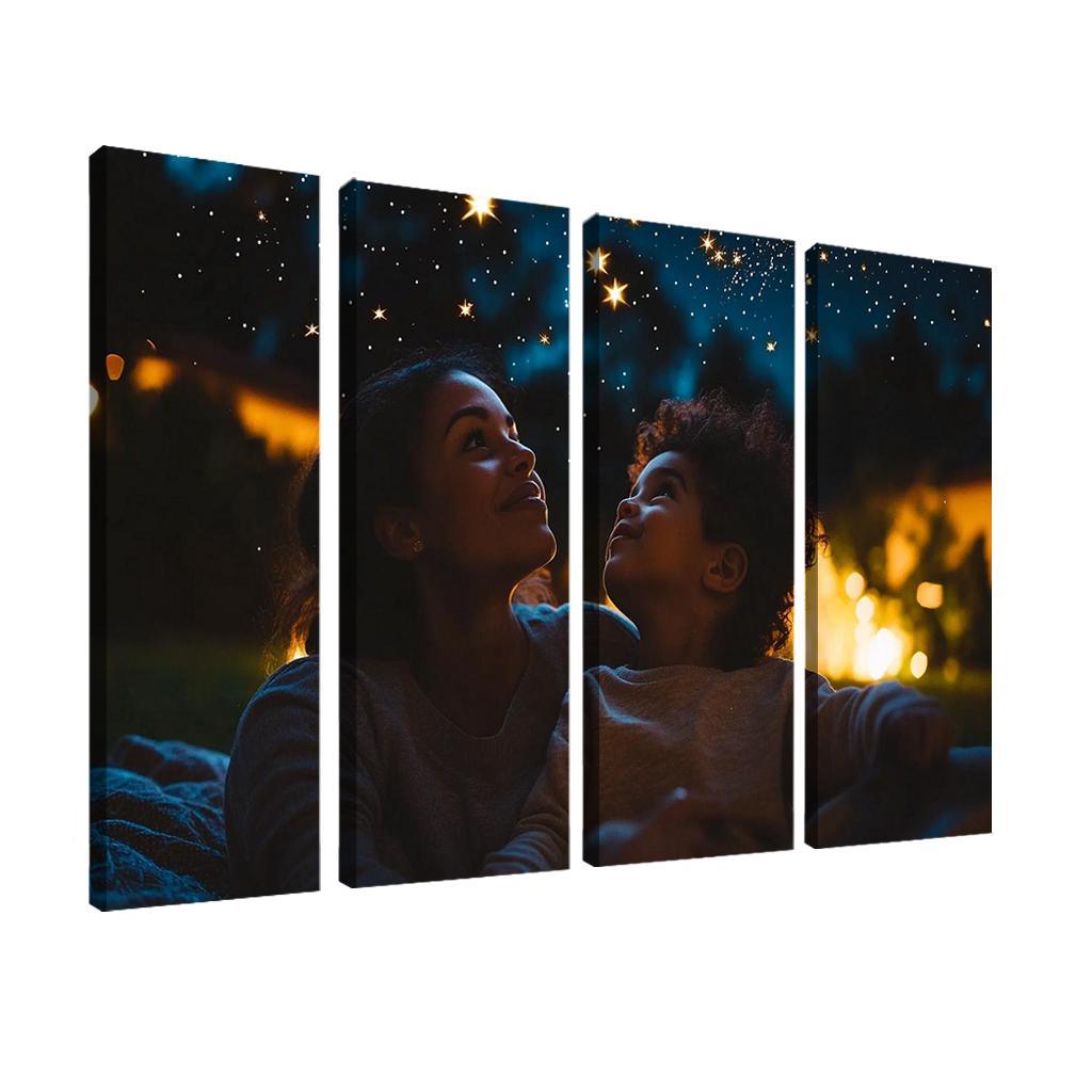 The Stars Of Our Story A Mothers Influence Custom Paintings Frame