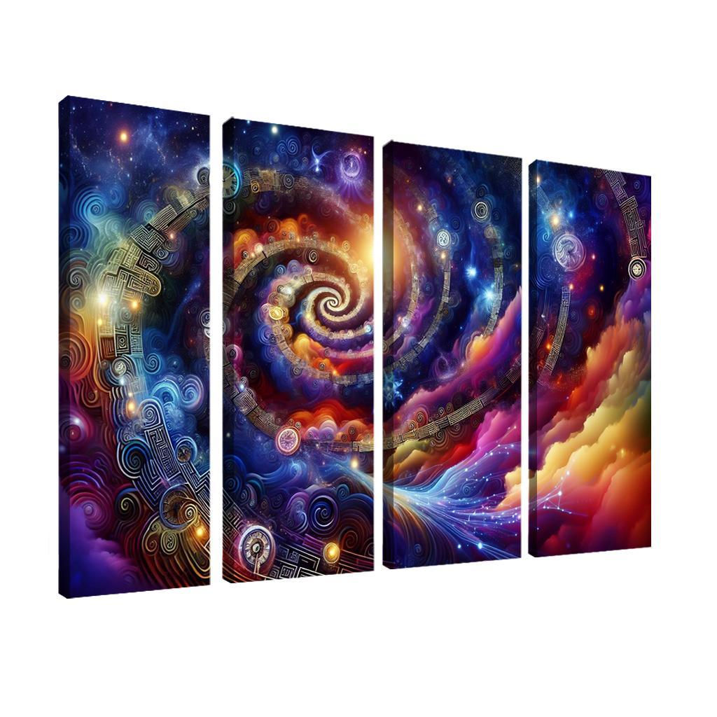 Labyrinth Of Time And Space Premium Artwork Frames