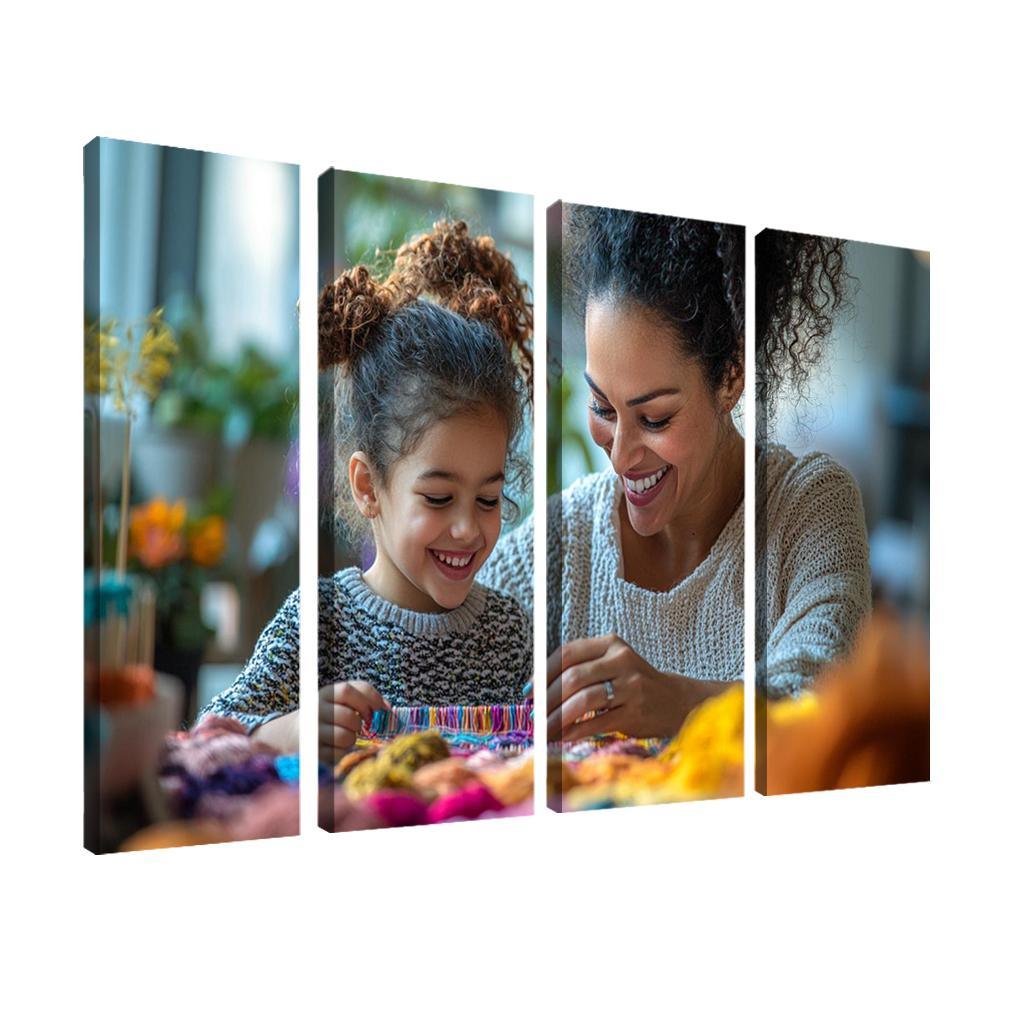 The Tapestry Of Love Weaving A Mothers Story Canvas Paintings Frame