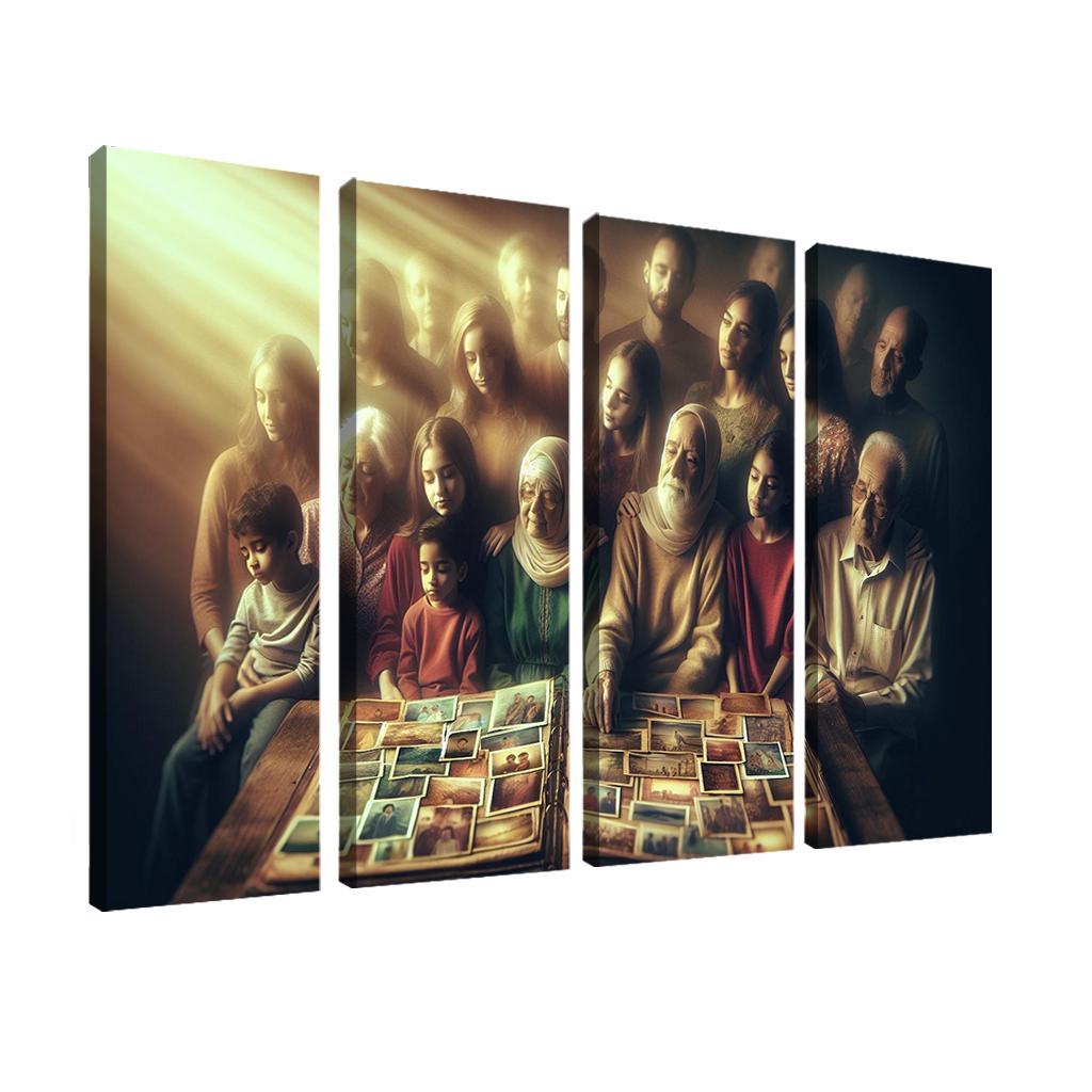 Fading Memories The Impact Of Climate Change Custom Paintings Frame