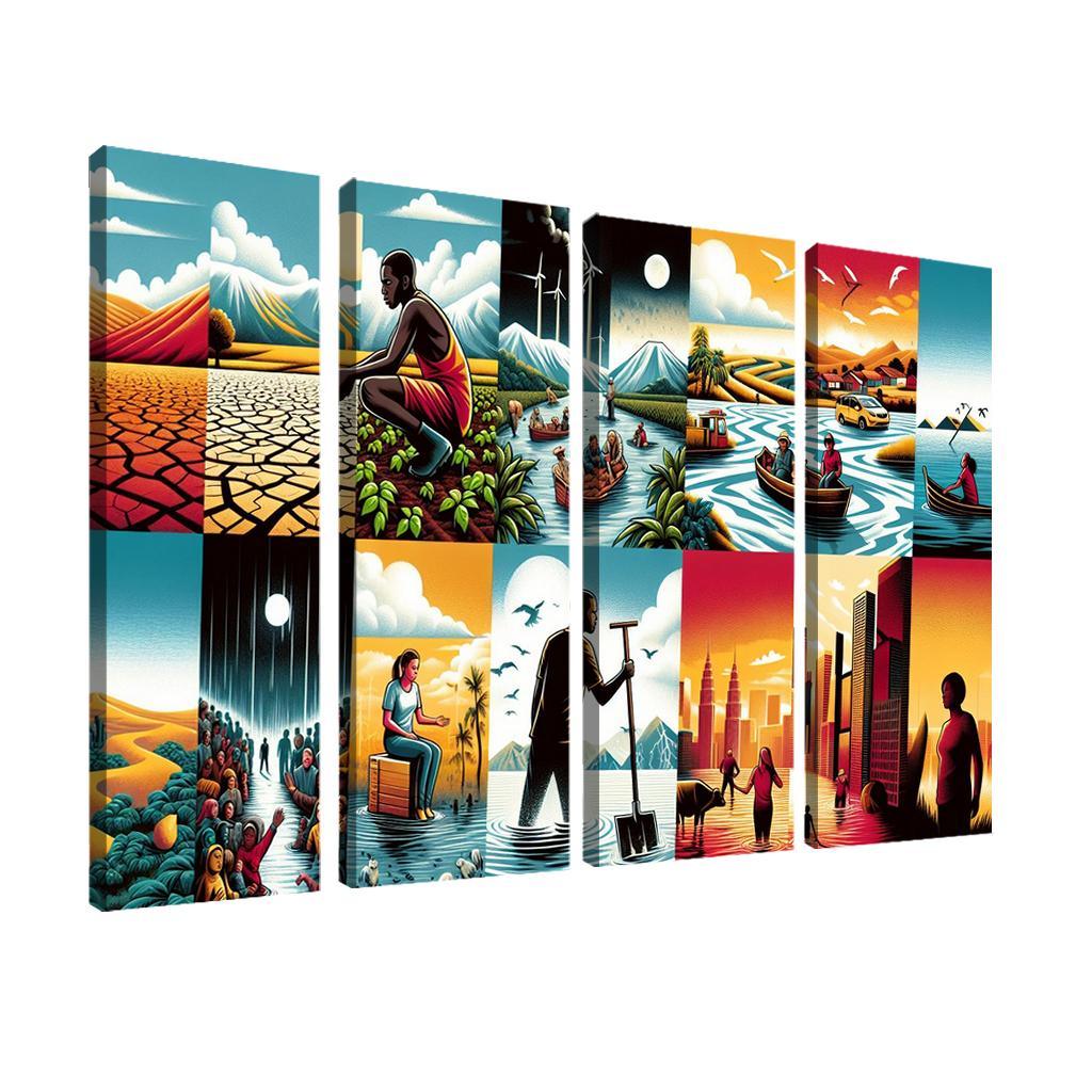 Interconnected Futures The Global Impact Of Climate Change Art Trends