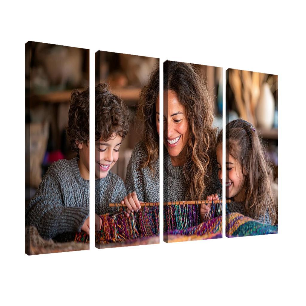 Woven With Love A Mothers Heartfelt Story Canvas Paintings Frame