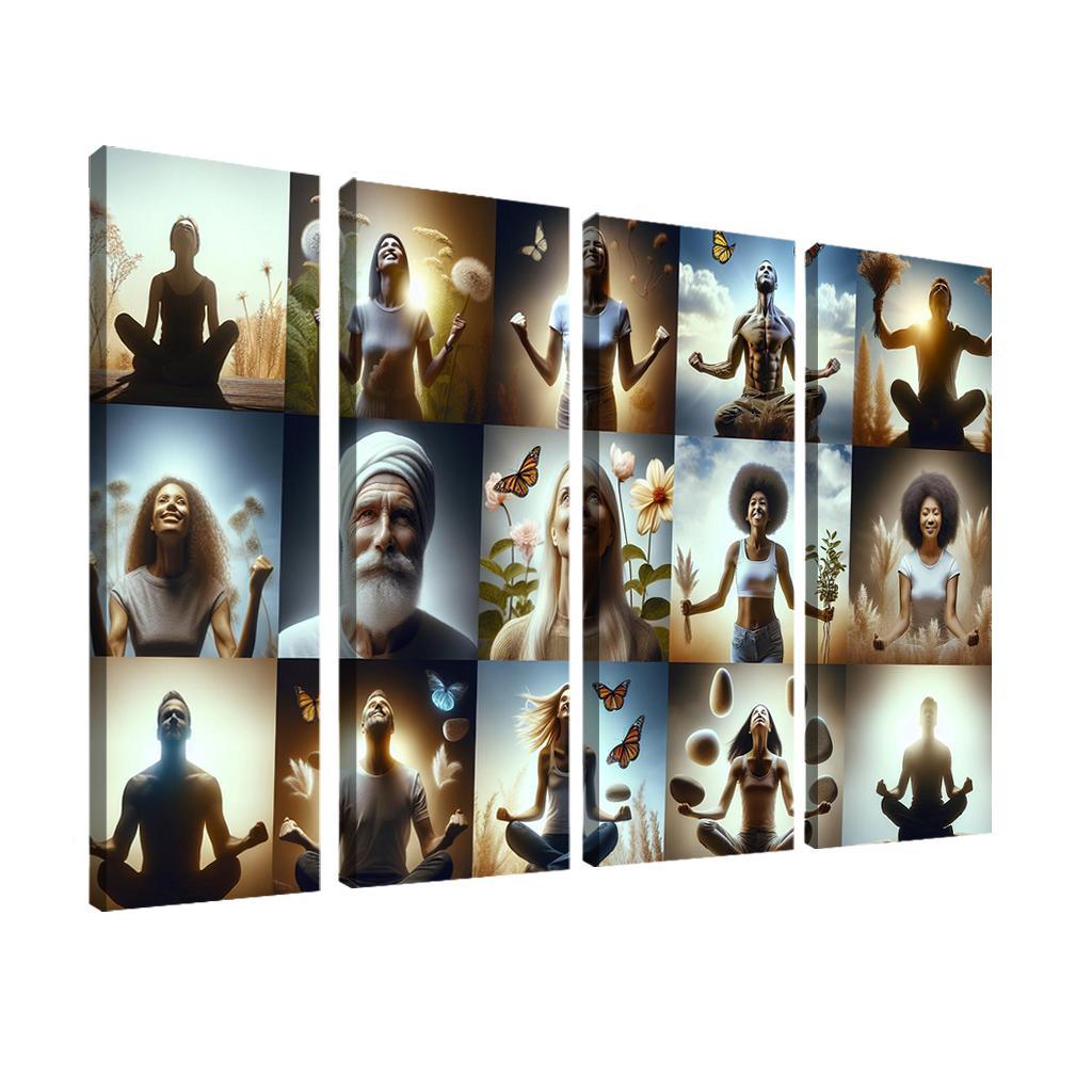 Resilience In The Face Of Adversity Stories Of Survivors Custom Paintings Frame