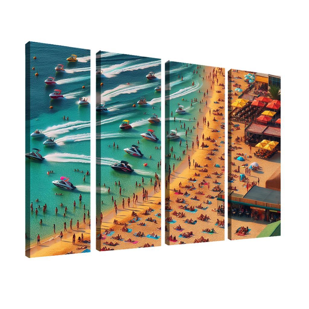 Palm Beach Bliss Sunny Shores And Water Sports Art Trends