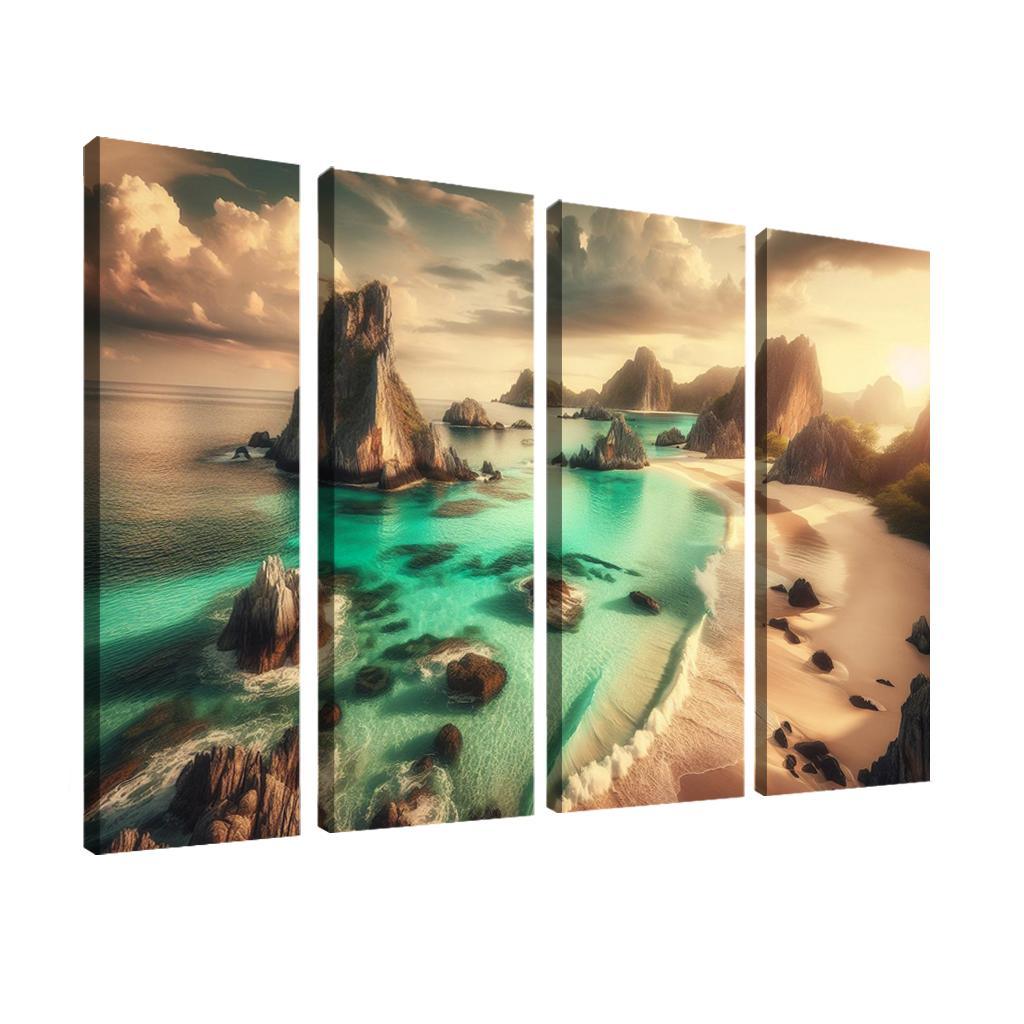 Crystal Shore An Art Lover's Escape Custom Paintings Frame
