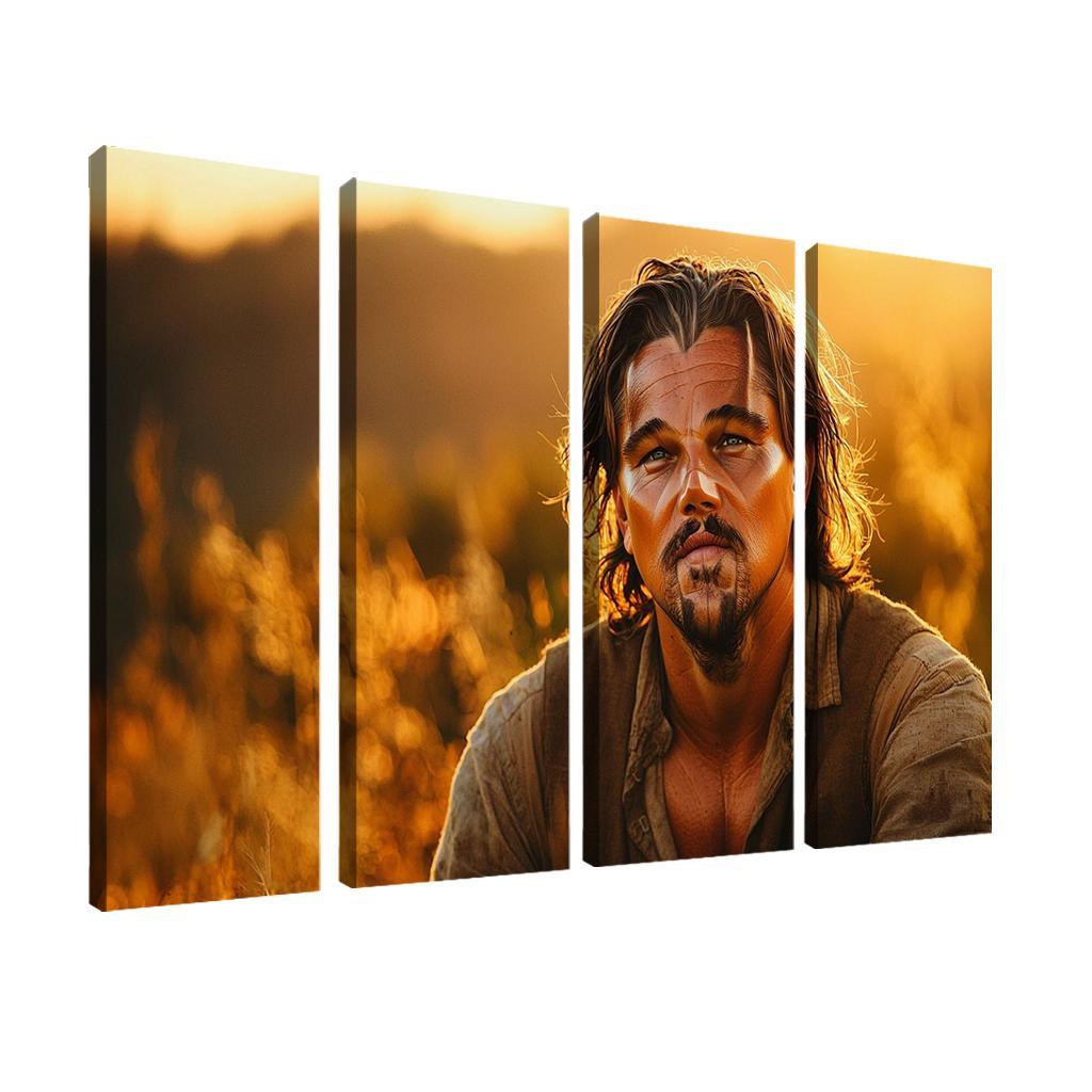 Leonardo Dicaprio Chasing Dreams Beyond Titanic Waters Framed Paintings