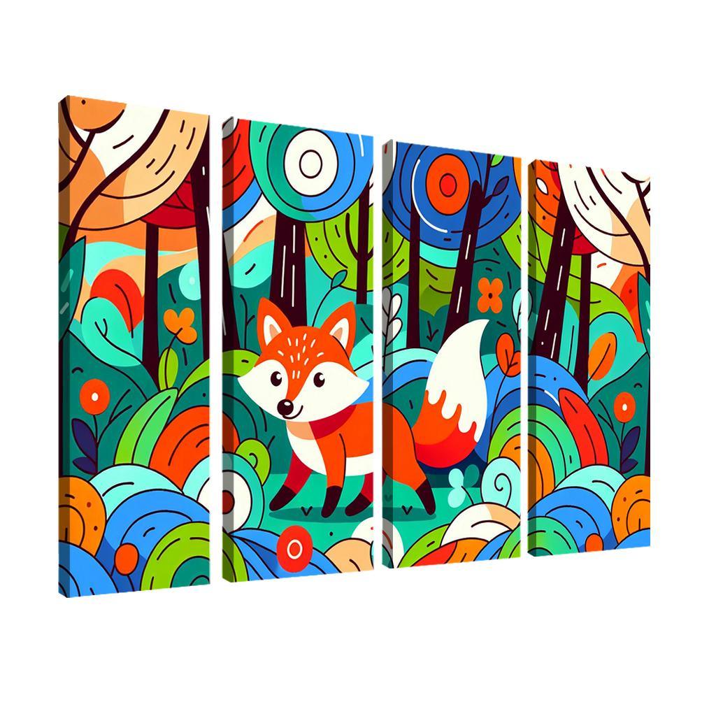 Exploring Fox Modern Paintings Frame