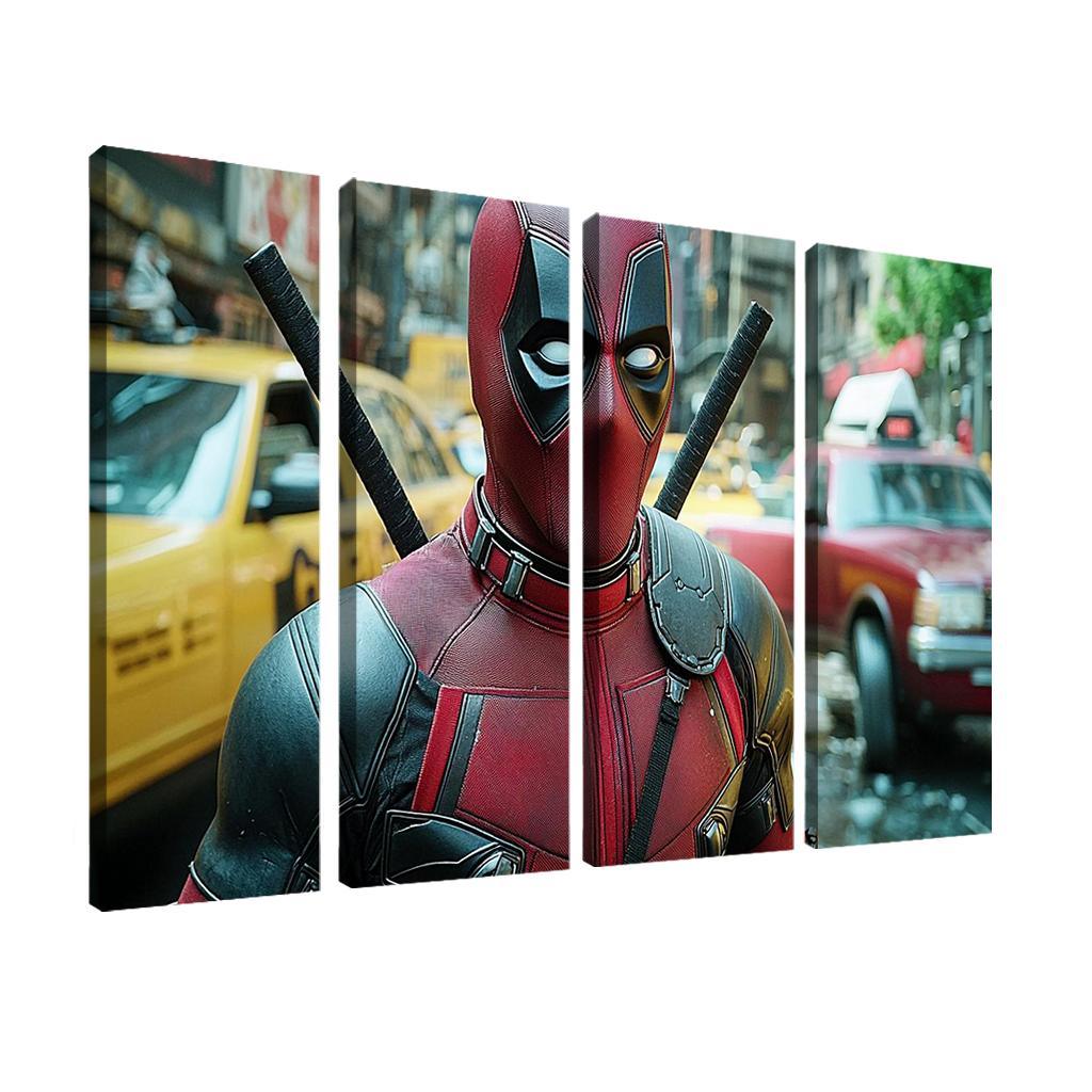 Ryan Reynolds The Merc With A Heart Of Gold Framed Paintings