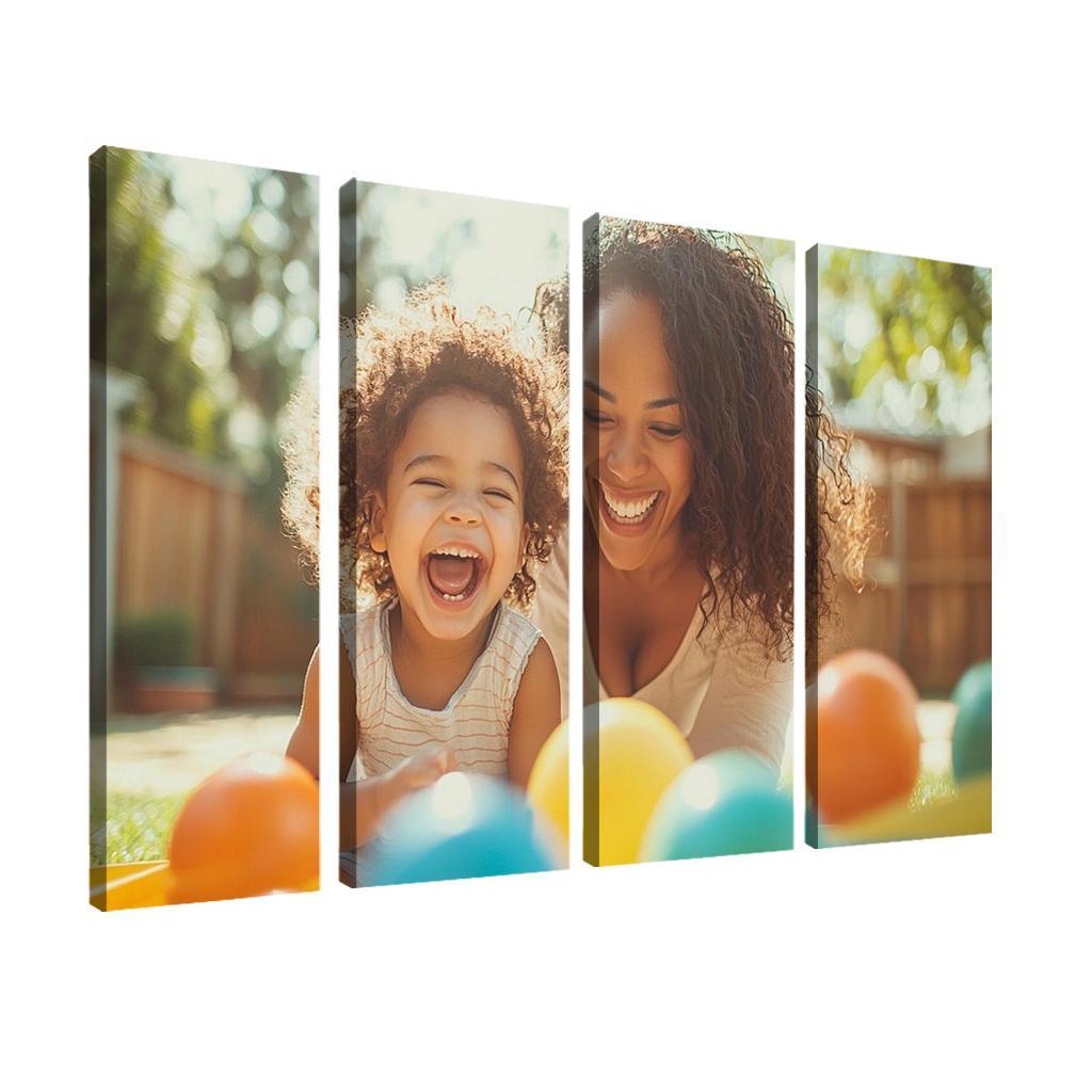 Echoes Of Laughter Celebrating Joy Custom Paintings Frame