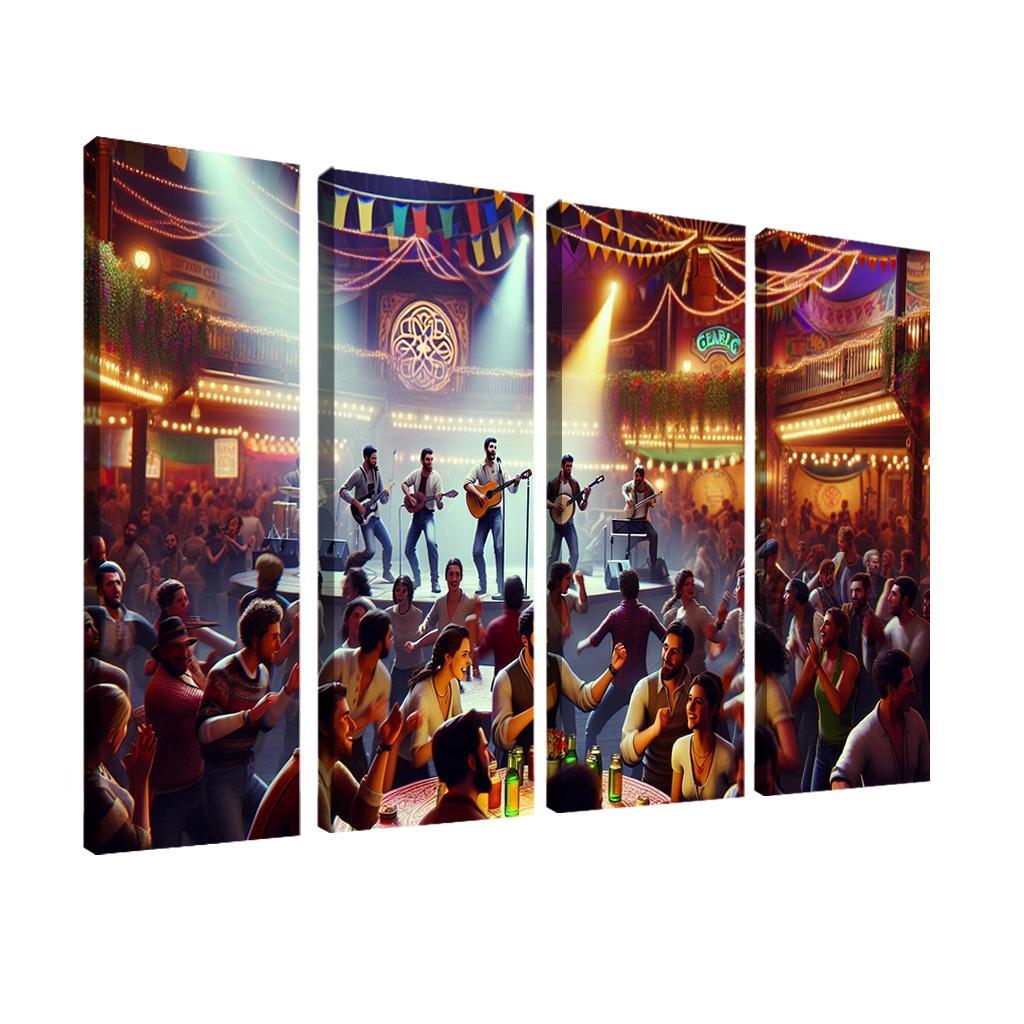 Celtic Connections - Scotland Modern Paintings Frame