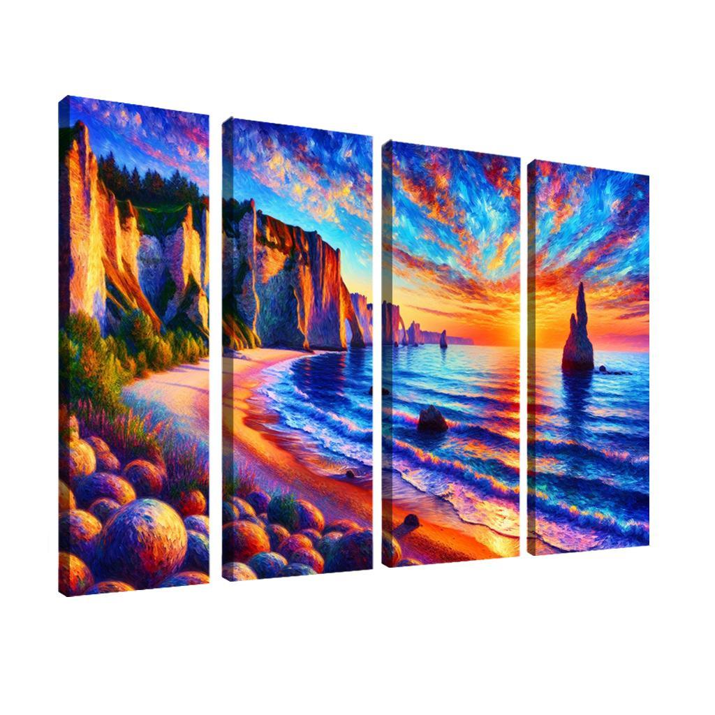 Seaside Enclave Artistic Inspiration Premium Artwork Frames
