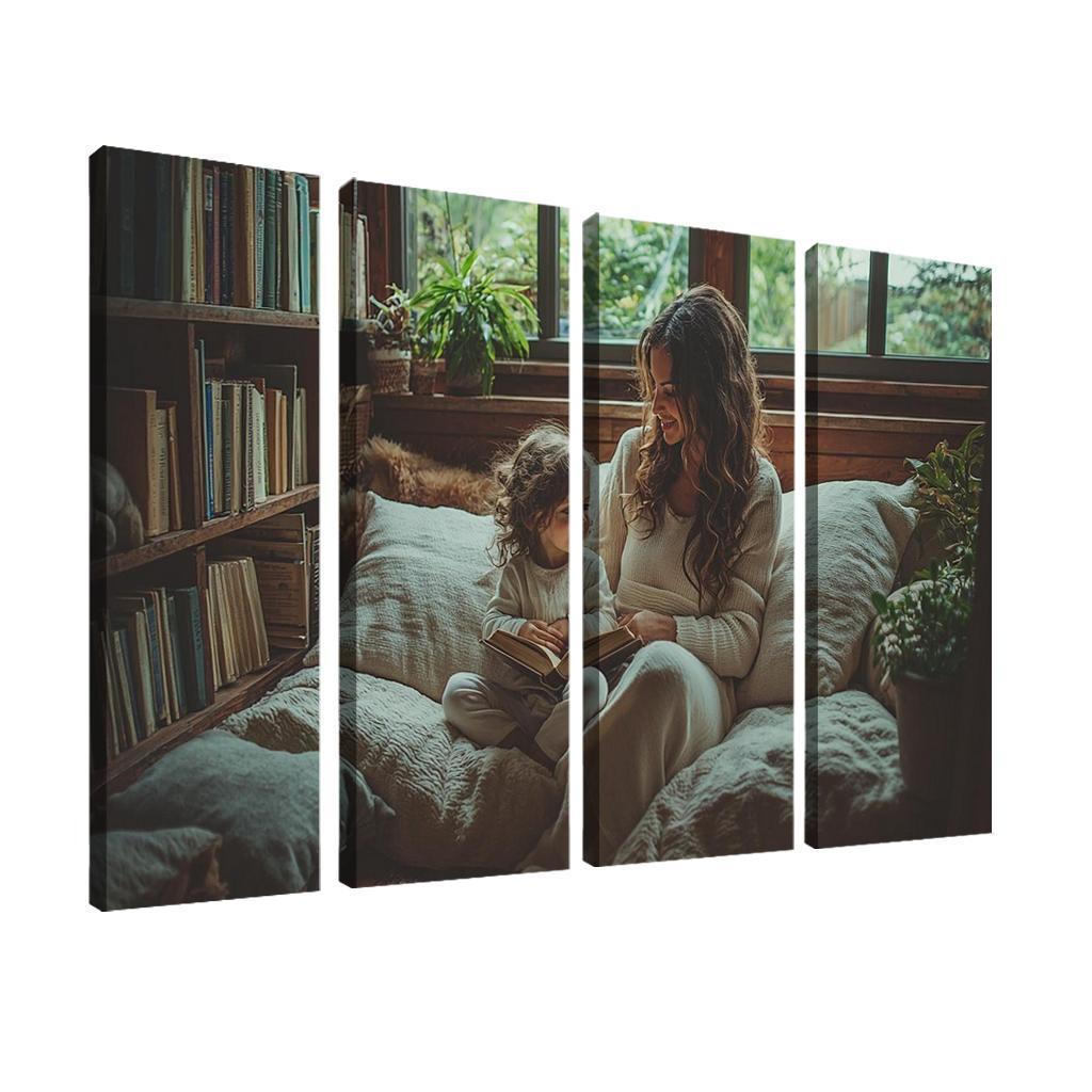 The Gentle Whisper Of Love A Mothers Voice Canvas Paintings Frame