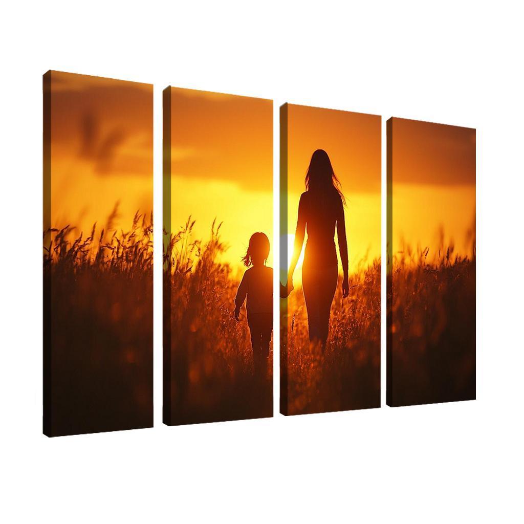 The Light Of Guidance A Mothers Love Custom Paintings Frame