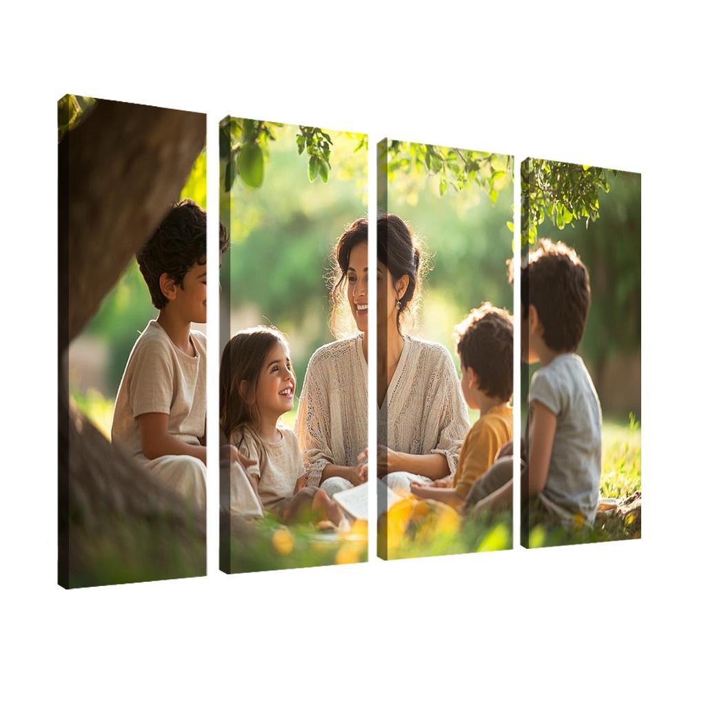 Stories Of Strength A Mothers Journey Canvas Paintings Frame