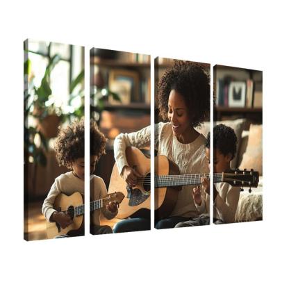 The Rhythm Of Our Hearts A Mothers Love Song Canvas Paintings Frame
