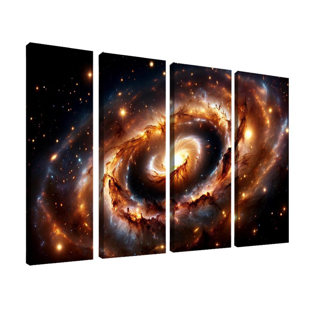 The Phenomenon Of Quasars Abstract Paintings Frame