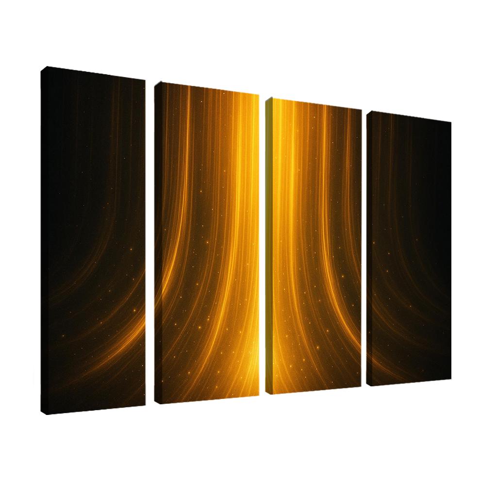 Cascade Of Celestial Intent Oil Paintings Frame