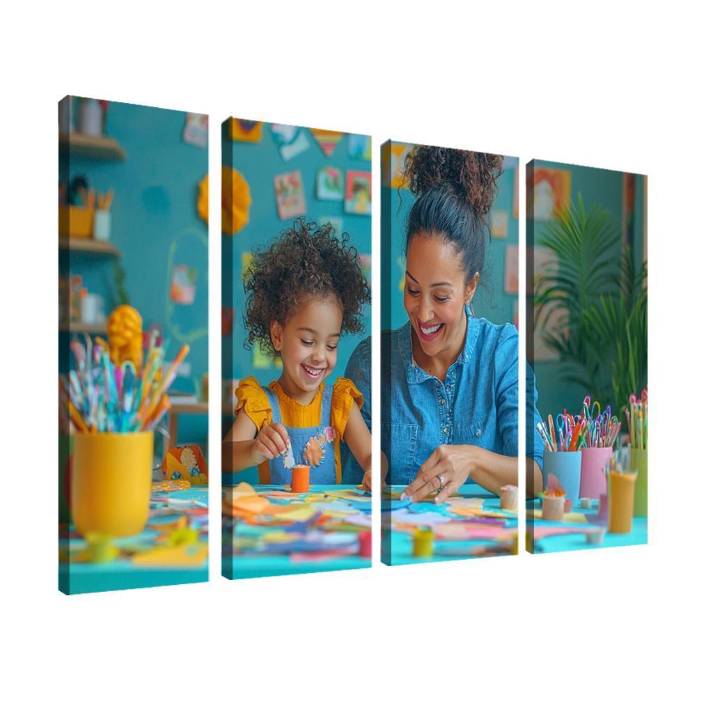 Crafting Memories The Art Of Togetherness Custom Paintings Frame
