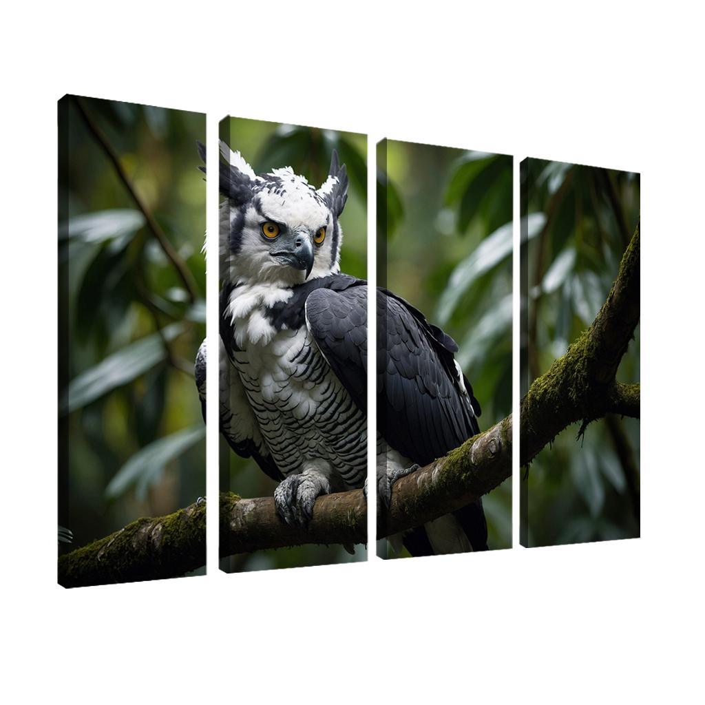 The Regal Harpy Eagle The Forest Monarch Custom Paintings Frame