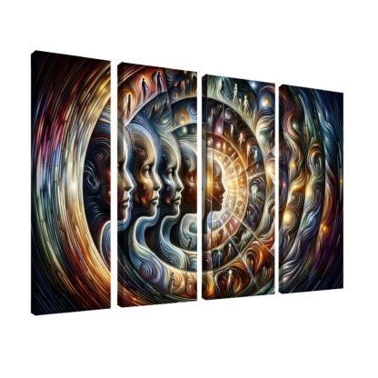 Infinite Echoes Of Self Premium Artwork Frames