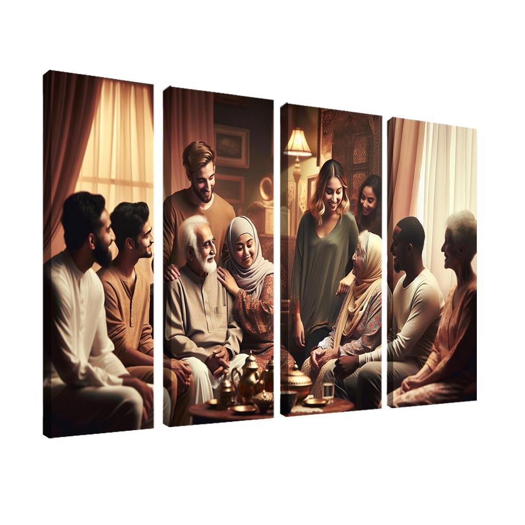 Elders Of Wisdom Respecting Our Aging Population Custom Paintings Frame
