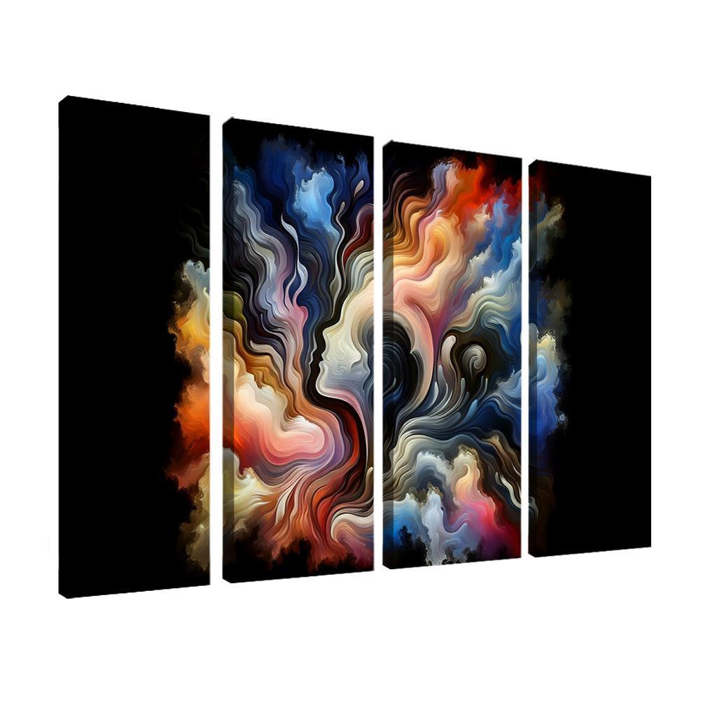 Invisible Illness The Reality Of Mental Health Multi-panel Paintings