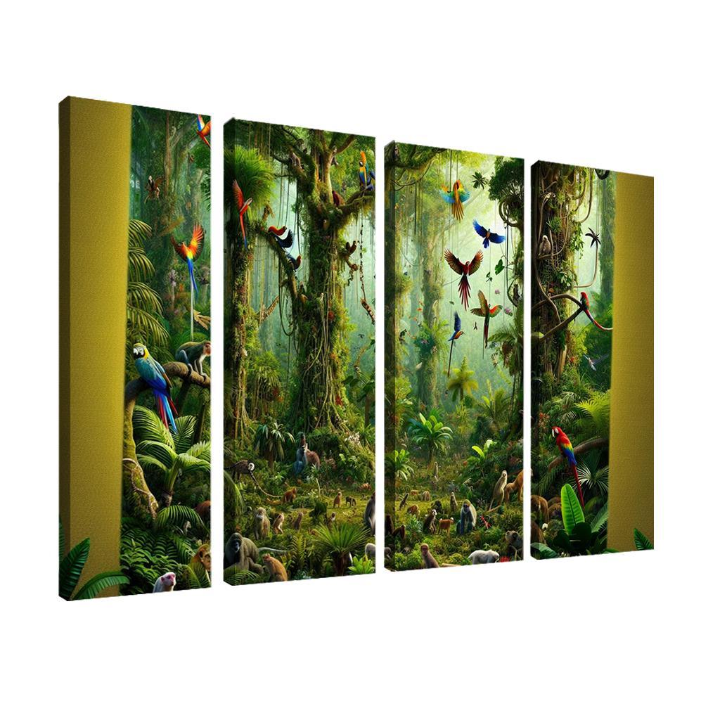 Nature's Voices Advocating For Biodiversity Custom Paintings Frame