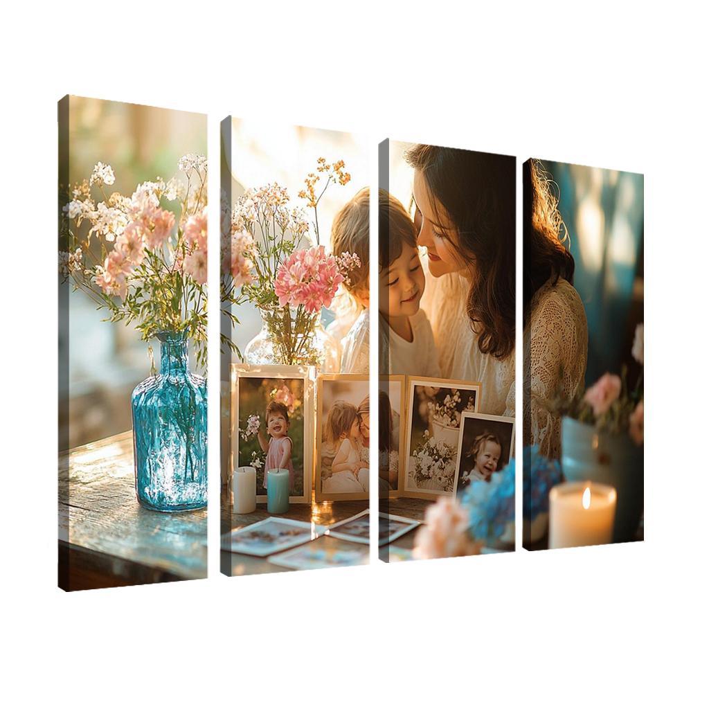 Timeless Love The Journey Of A Mother Canvas Paintings Frame