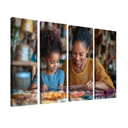 The Tapestry Of Love Weaving Memories Together Canvas Paintings Frame
