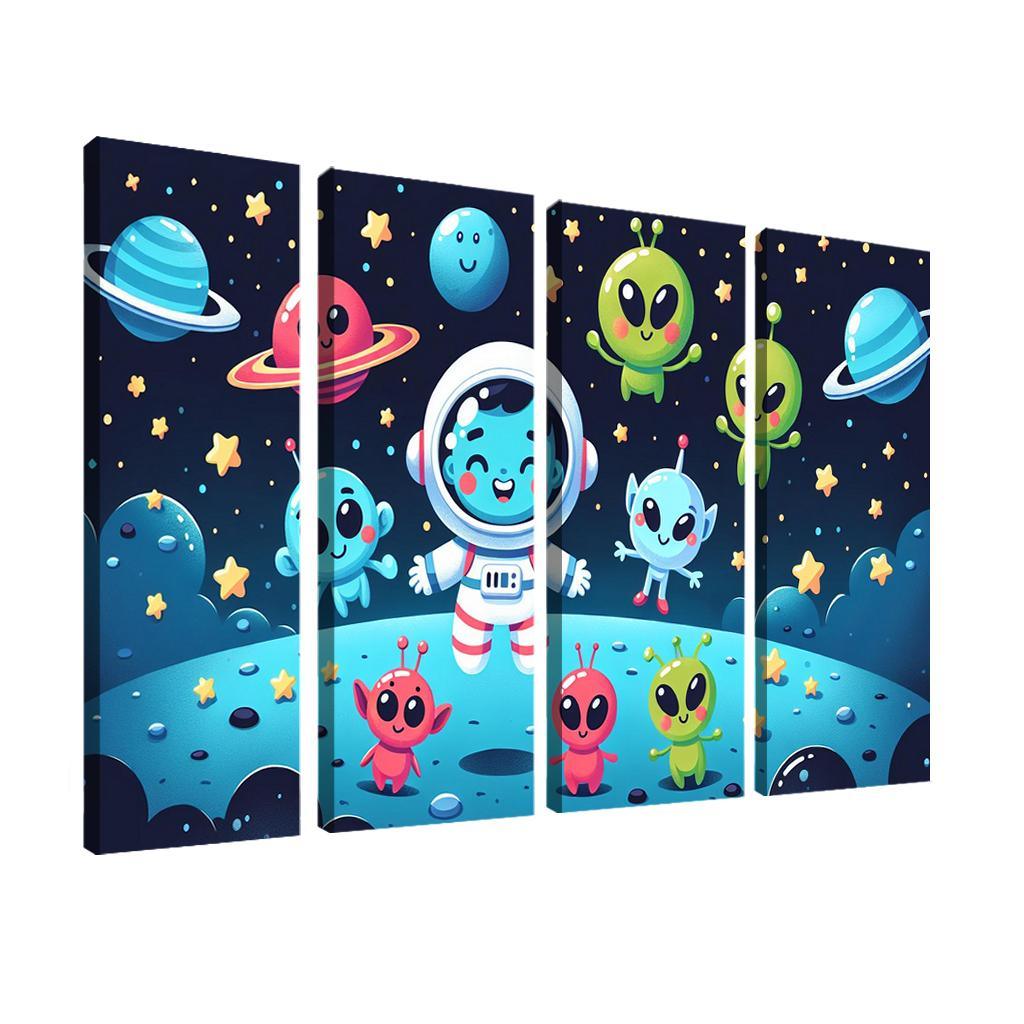 Silly Space Adventure Premium Artwork Frames