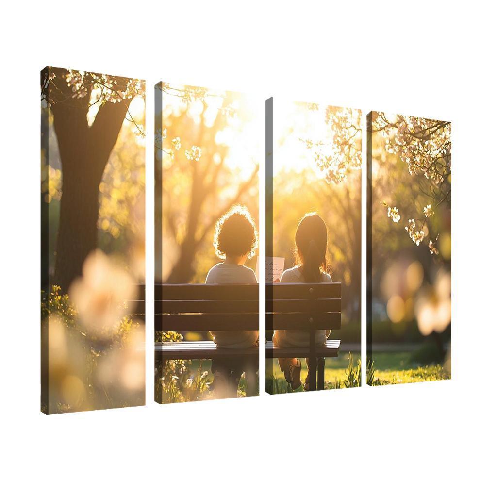 The Love That Transcends Time A Mother's Heart Canvas Paintings Frame